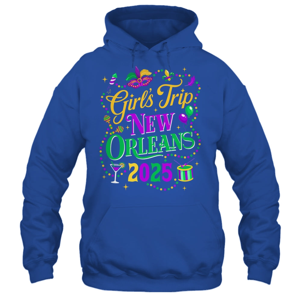Mardi Gras Girls Trip 2025 Design New Orleans Matching Group Shirt & Tank Top | teecentury