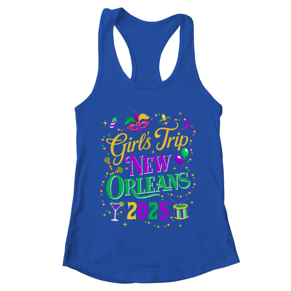 Mardi Gras Girls Trip 2025 Design New Orleans Matching Group Shirt & Tank Top | teecentury