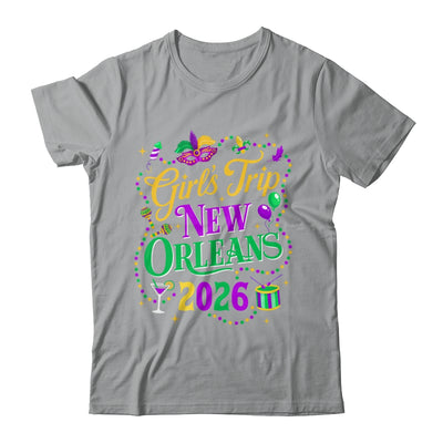 Mardi Gras Girls Trip 2026 Design New Orleans Matching Group Shirt & Hoodie | teecentury