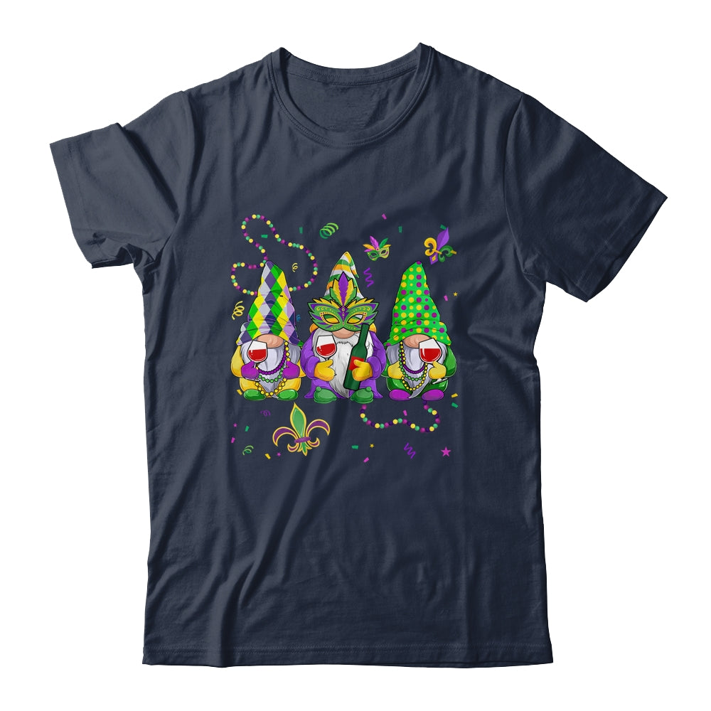 Mardi Gras Gnomes Funny Outfit Gnomies Squad Women Drinking Shirt & Tank Top | teecentury