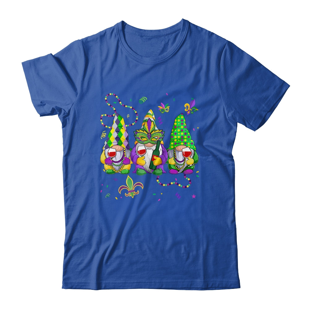 Mardi Gras Gnomes Funny Outfit Gnomies Squad Women Drinking Shirt & Tank Top | teecentury