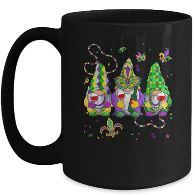 Mardi Gras Gnomes Funny Outfit Gnomies Squad Women Drinking Mug | teecentury