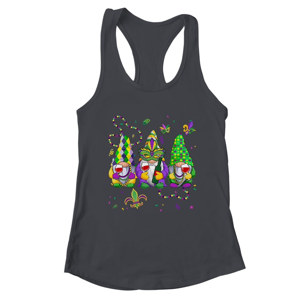 Mardi Gras Gnomes Funny Outfit Gnomies Squad Women Drinking Shirt & Tank Top | teecentury
