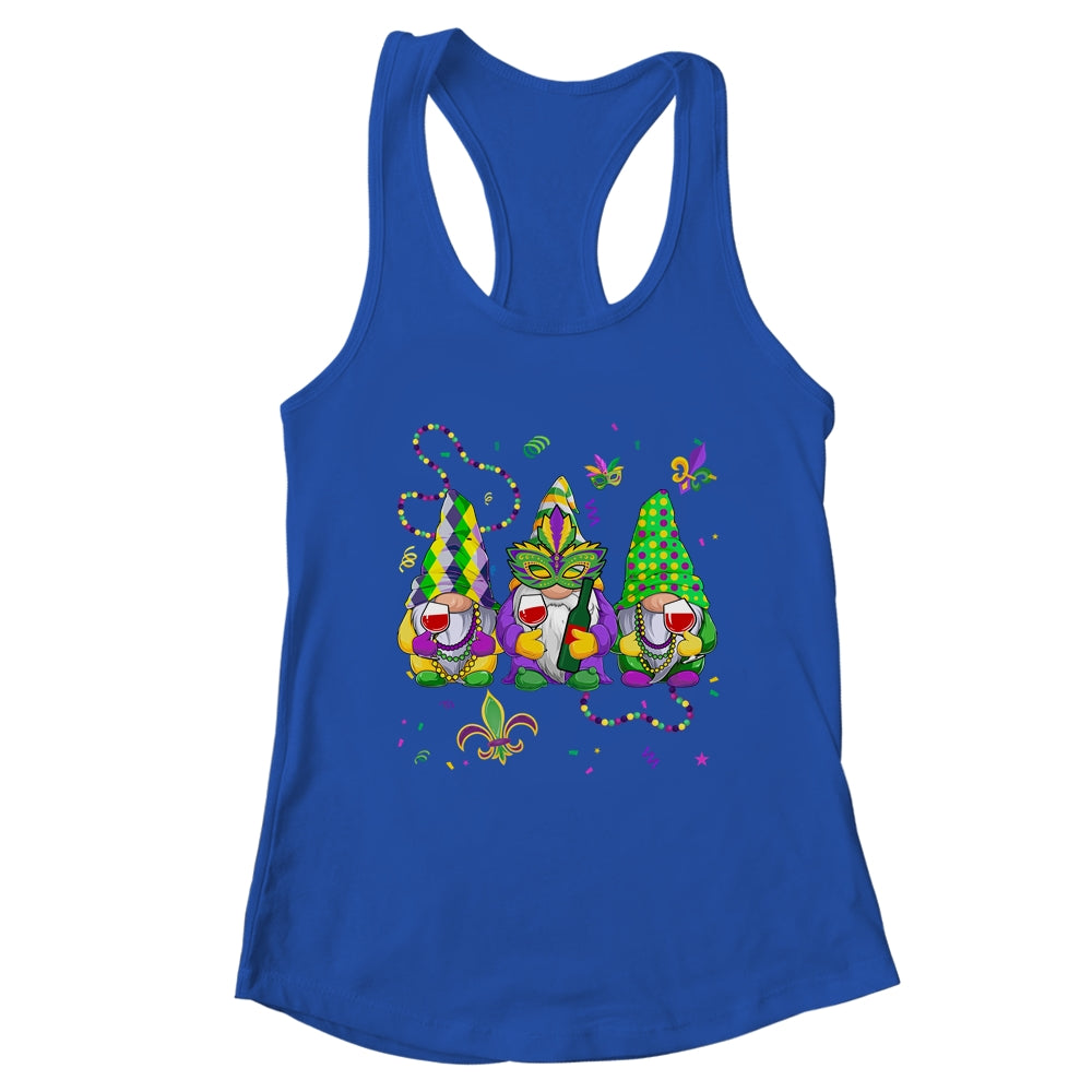 Mardi Gras Gnomes Funny Outfit Gnomies Squad Women Drinking Shirt & Tank Top | teecentury