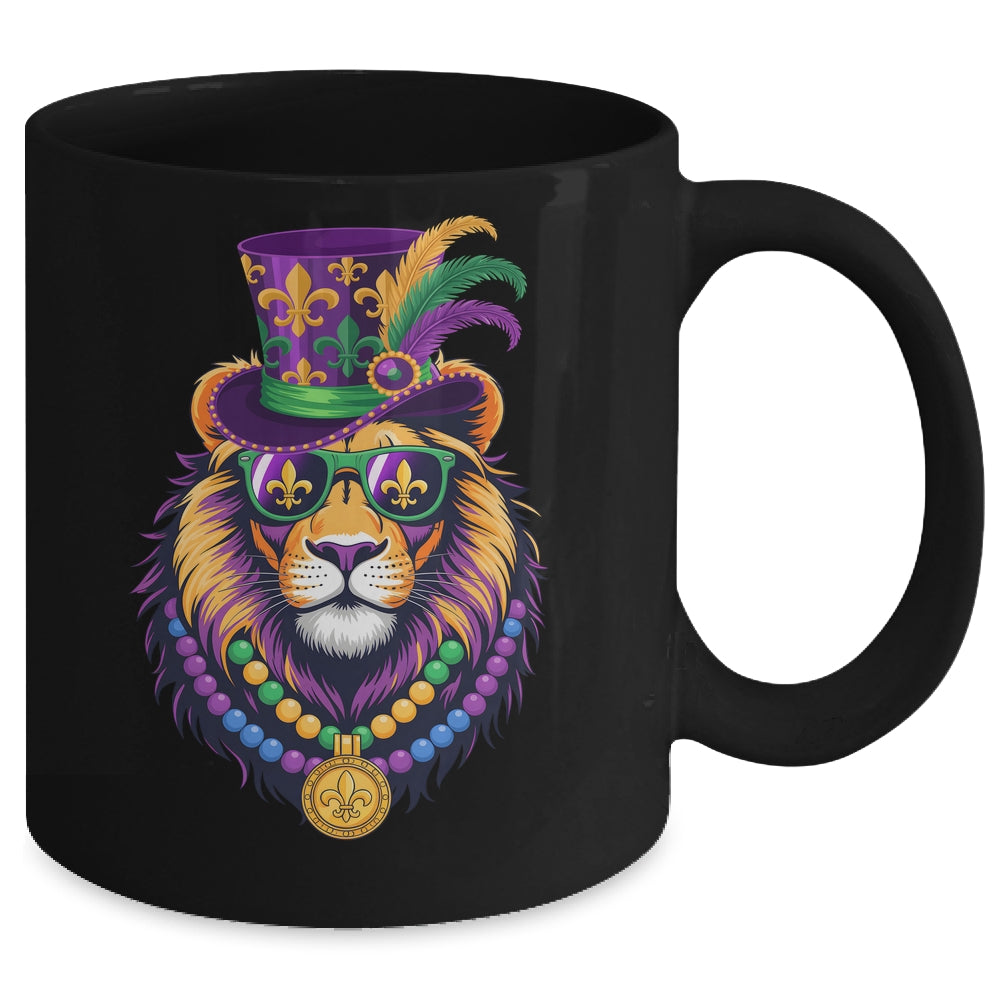 Mardi Gras Lion Costume Men Women Mardi Gras Mug | teecentury