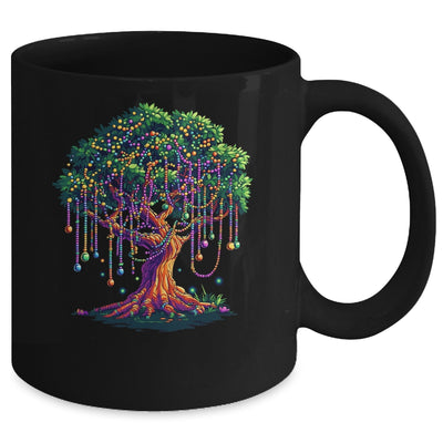 Mardi Gras Tree Beads Costume 2025 Carnival Men Women Kids Mug | teecentury