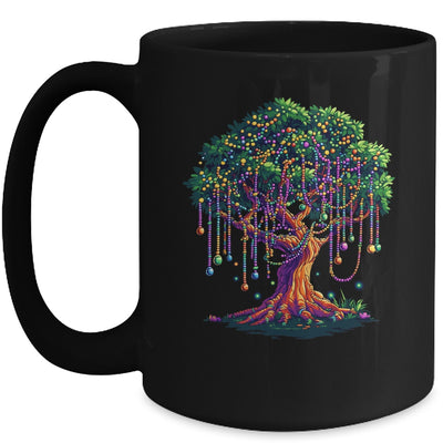 Mardi Gras Tree Beads Costume 2025 Carnival Men Women Kids Mug | teecentury