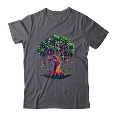 Mardi Gras Tree Beads Costume 2025 Carnival Men Women Kids Shirt & Hoodie | teecentury