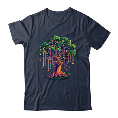 Mardi Gras Tree Beads Costume 2025 Carnival Men Women Kids Shirt & Hoodie | teecentury