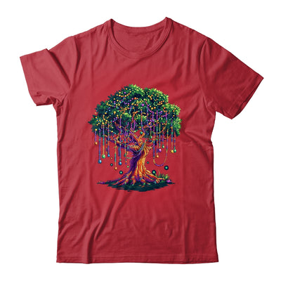 Mardi Gras Tree Beads Costume 2025 Carnival Men Women Kids Shirt & Hoodie | teecentury