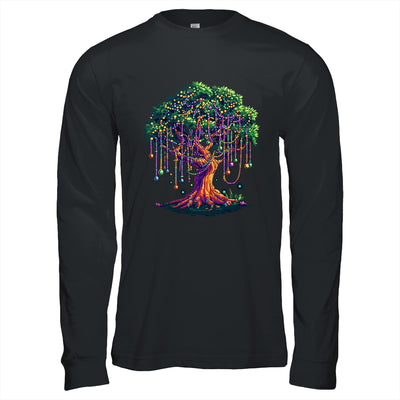 Mardi Gras Tree Beads Costume 2025 Carnival Men Women Kids Shirt & Hoodie | teecentury