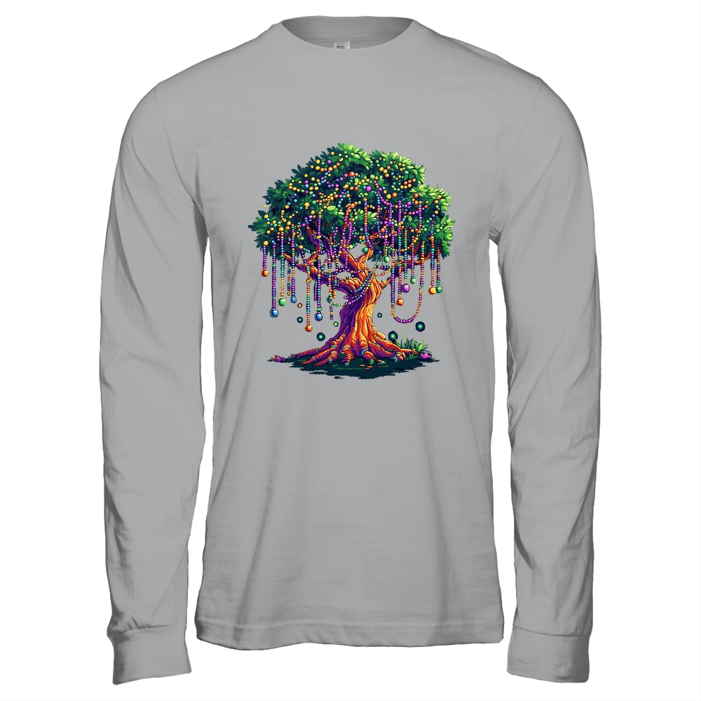 Mardi Gras Tree Beads Costume 2025 Carnival Men Women Kids Shirt & Hoodie | teecentury