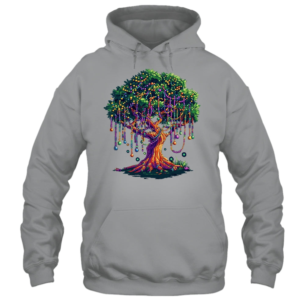 Mardi Gras Tree Beads Costume 2025 Carnival Men Women Kids Shirt & Hoodie | teecentury