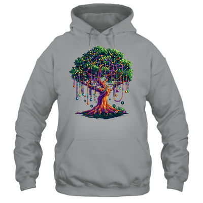Mardi Gras Tree Beads Costume 2025 Carnival Men Women Kids Shirt & Hoodie | teecentury