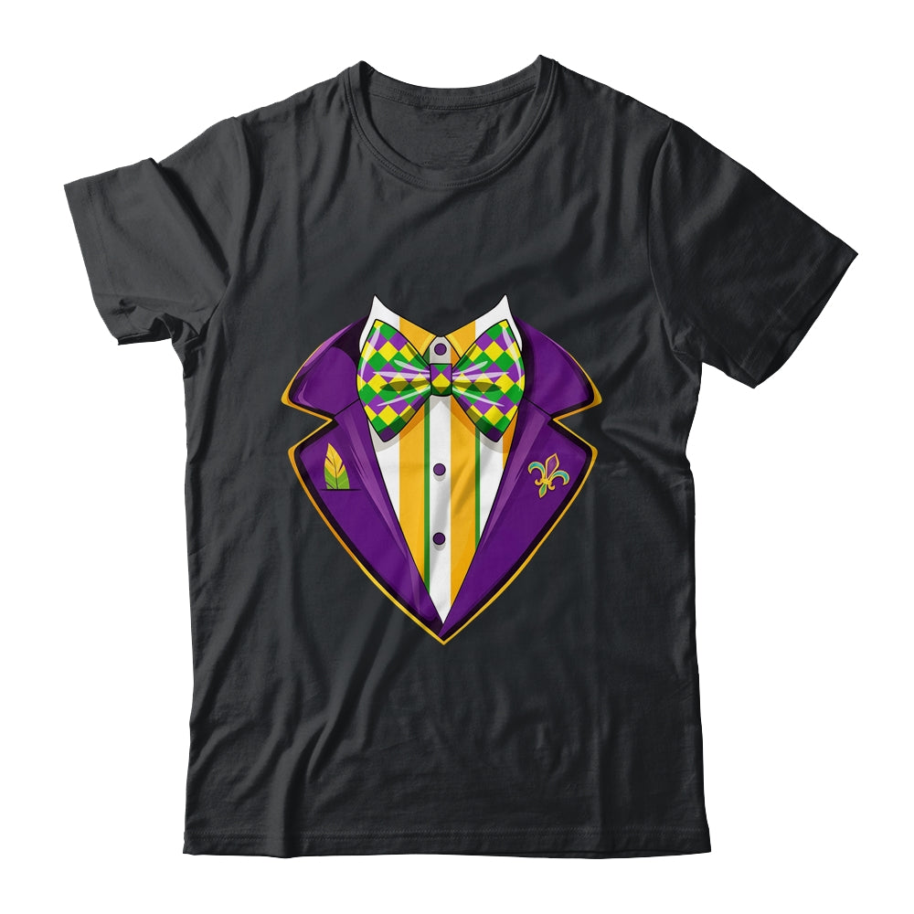 Mardi Gras Tuxedo Costume Funny Mardi Gras Carnival 2024 Shirt & Tank Top | teecentury