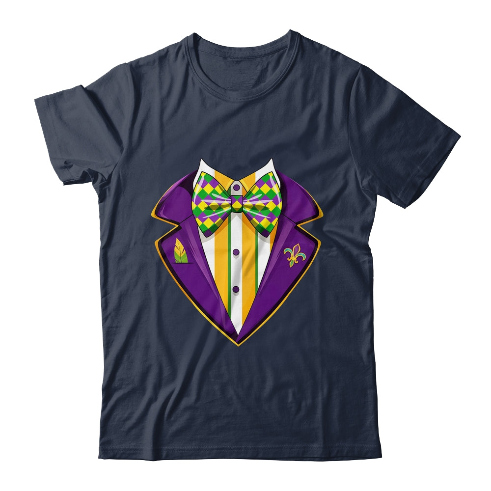 Mardi Gras Tuxedo Costume Funny Mardi Gras Carnival 2024 Shirt & Tank Top | teecentury
