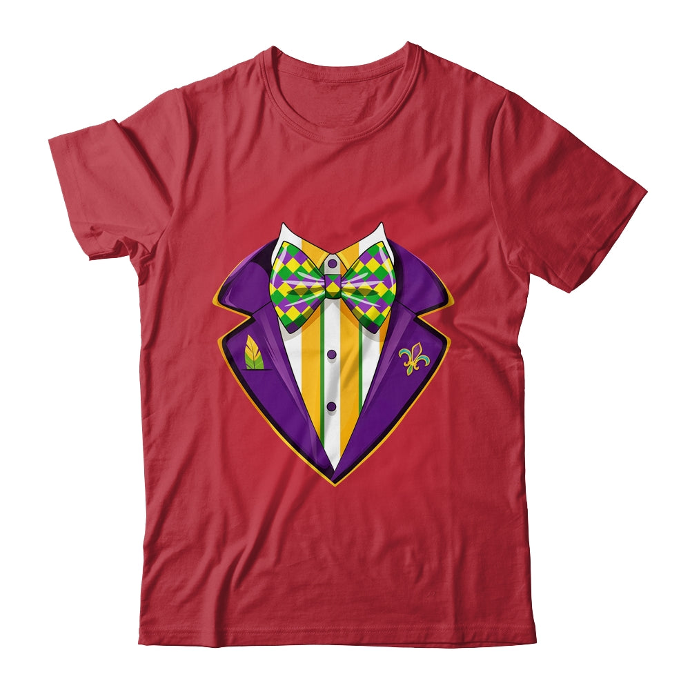 Mardi Gras Tuxedo Costume Funny Mardi Gras Carnival 2024 Shirt & Tank Top | teecentury