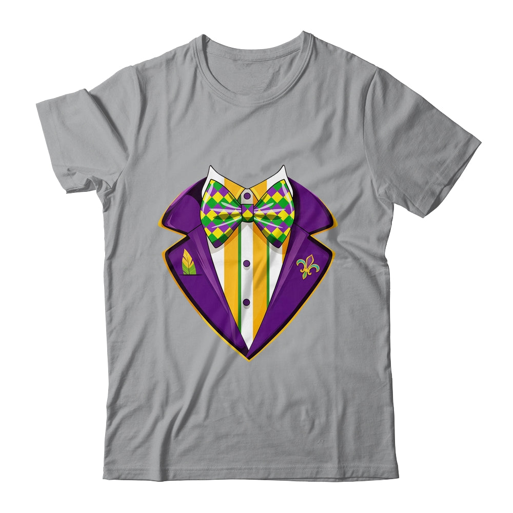 Mardi Gras Tuxedo Costume Funny Mardi Gras Carnival 2024 Shirt & Tank Top | teecentury
