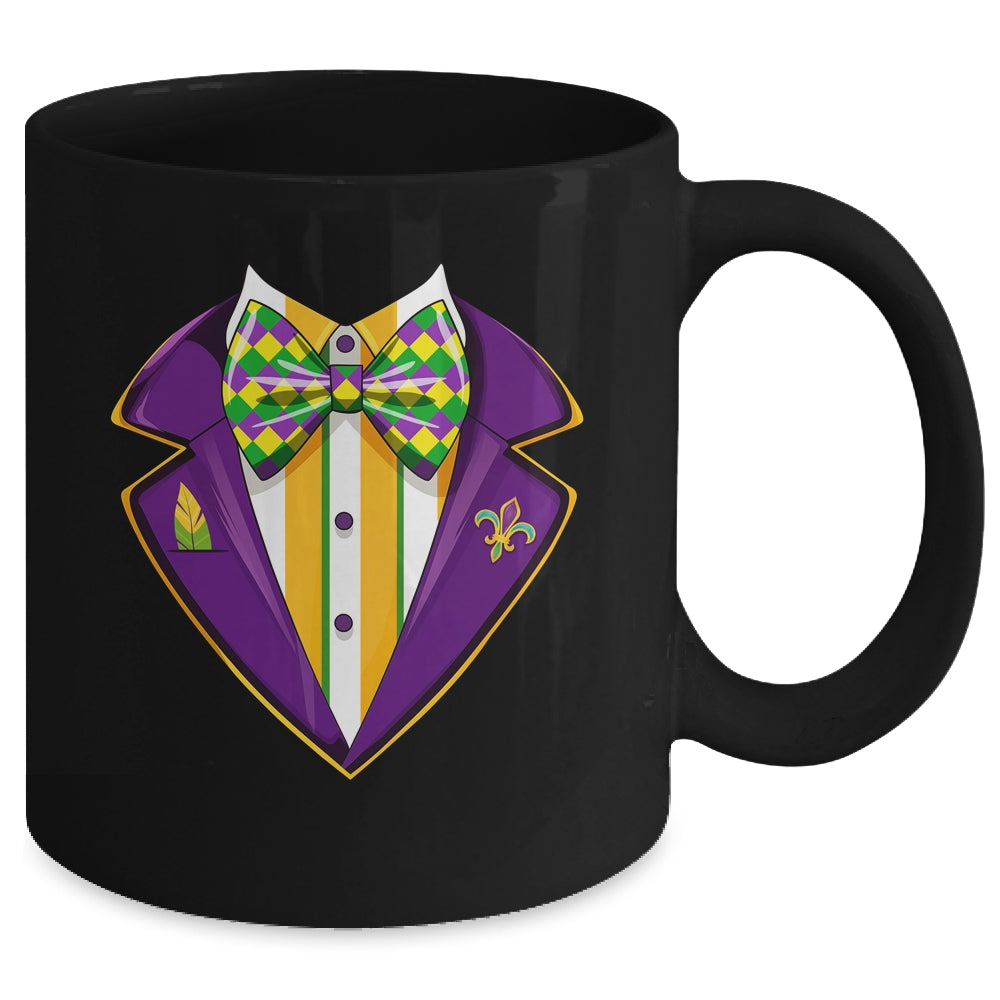 Mardi Gras Tuxedo Costume Funny Mardi Gras Carnival 2024 Mug | teecentury