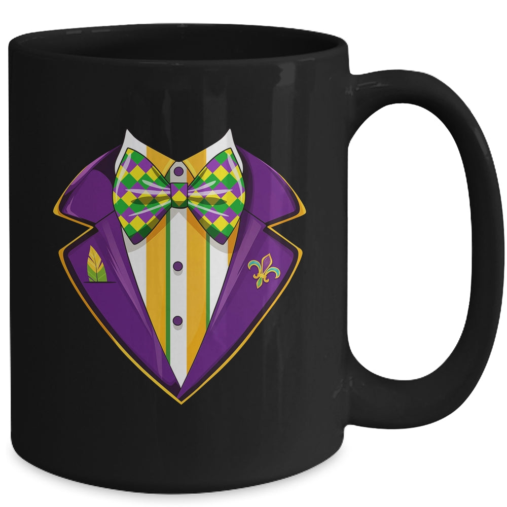 Mardi Gras Tuxedo Costume Funny Mardi Gras Carnival 2024 Mug | teecentury