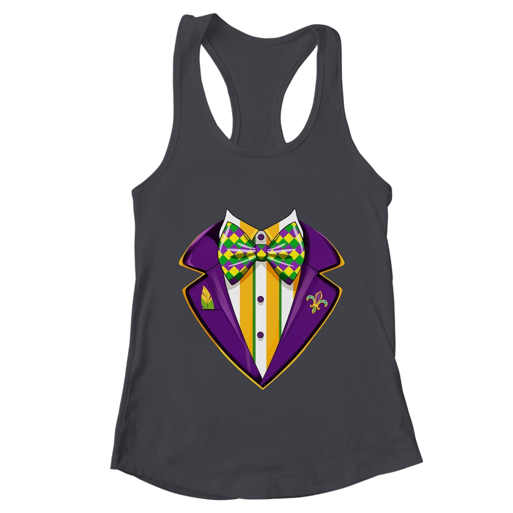Mardi Gras Tuxedo Costume Funny Mardi Gras Carnival 2024 Shirt & Tank Top | teecentury