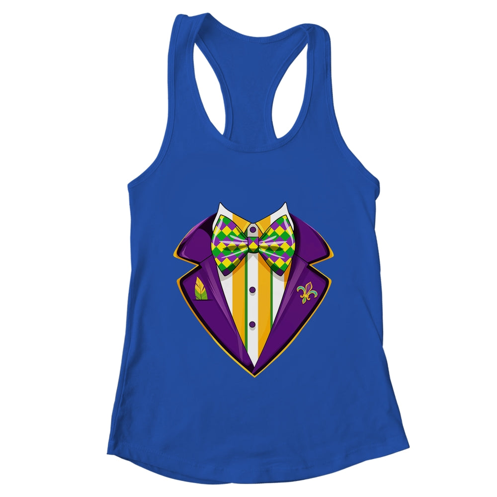 Mardi Gras Tuxedo Costume Funny Mardi Gras Carnival 2024 Shirt & Tank Top | teecentury