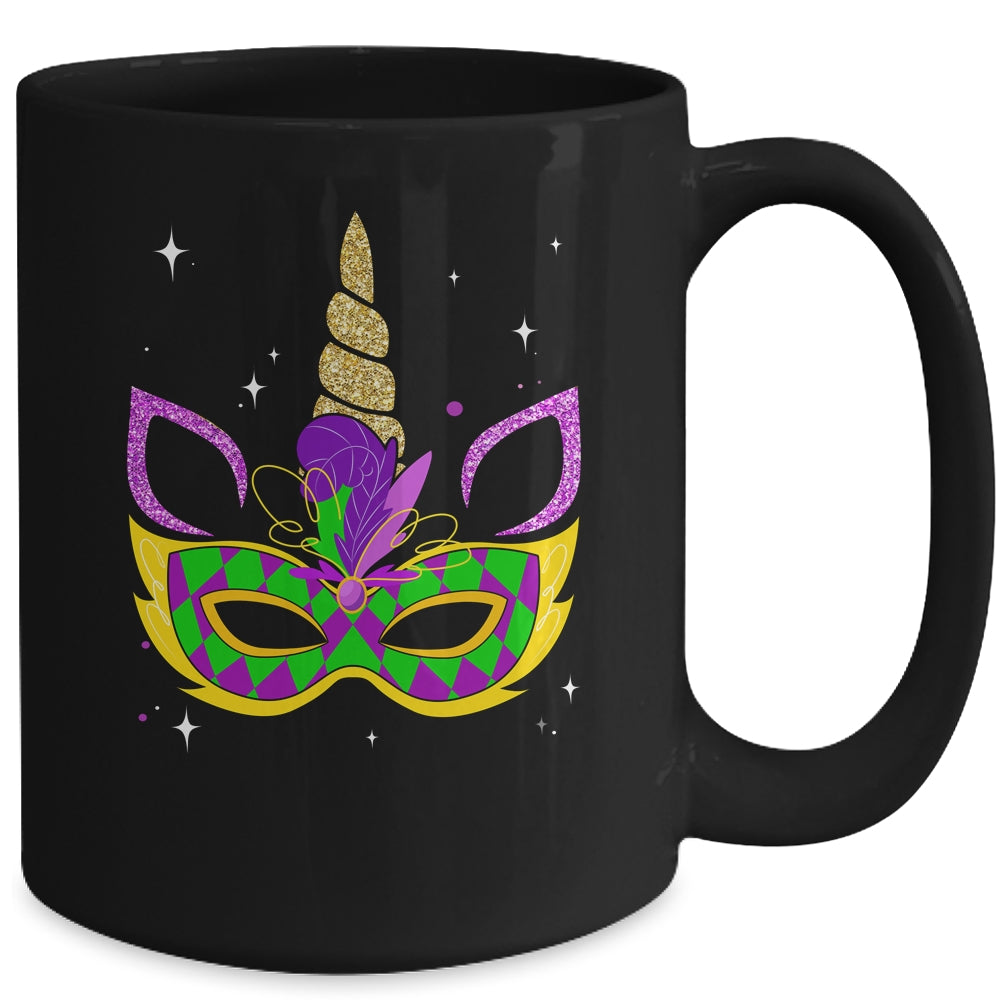 Mardi Gras Unicorn Party Costume Outfit Women Girl Kids Mug | teecentury