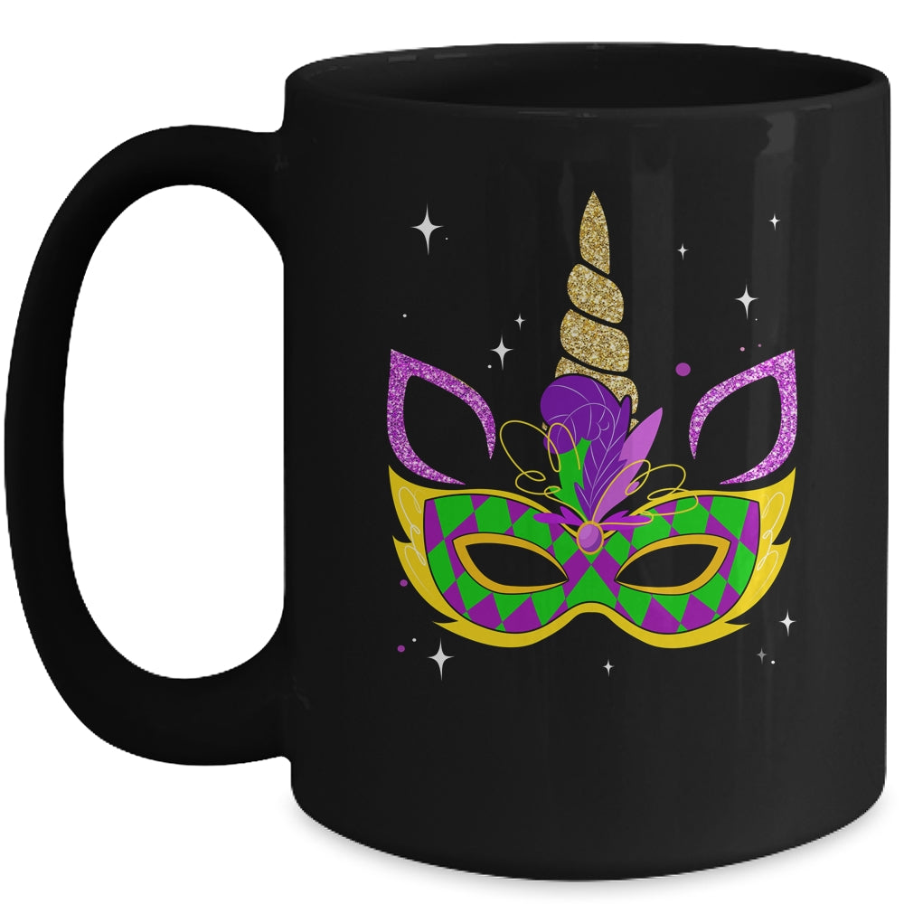 Mardi Gras Unicorn Party Costume Outfit Women Girl Kids Mug | teecentury