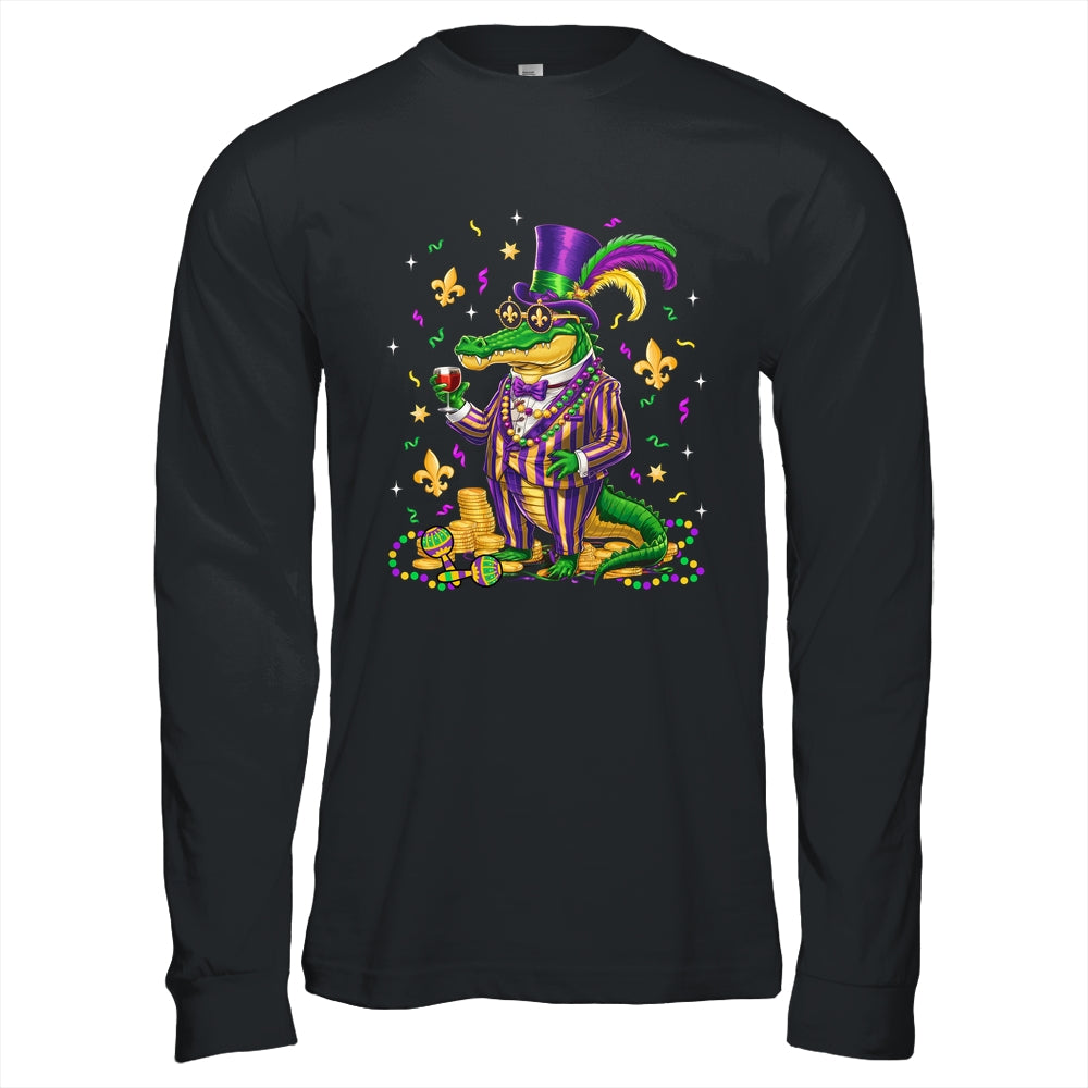 Mardigator Mardi Gras Alligator Costume Mardi Gras Men Women Shirt & Hoodie | teecentury