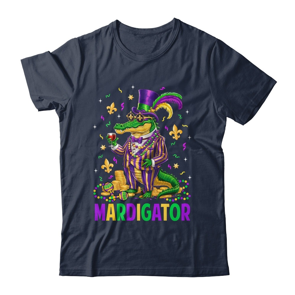 Mardigator Mardi Gras Alligator Costume Men Women Mardi Gras Shirt & Hoodie | teecentury