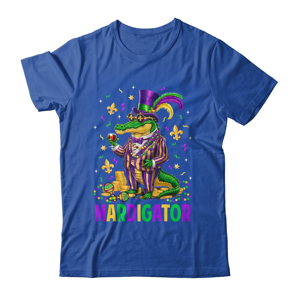 Mardigator Mardi Gras Alligator Costume Men Women Mardi Gras Shirt & Hoodie | teecentury