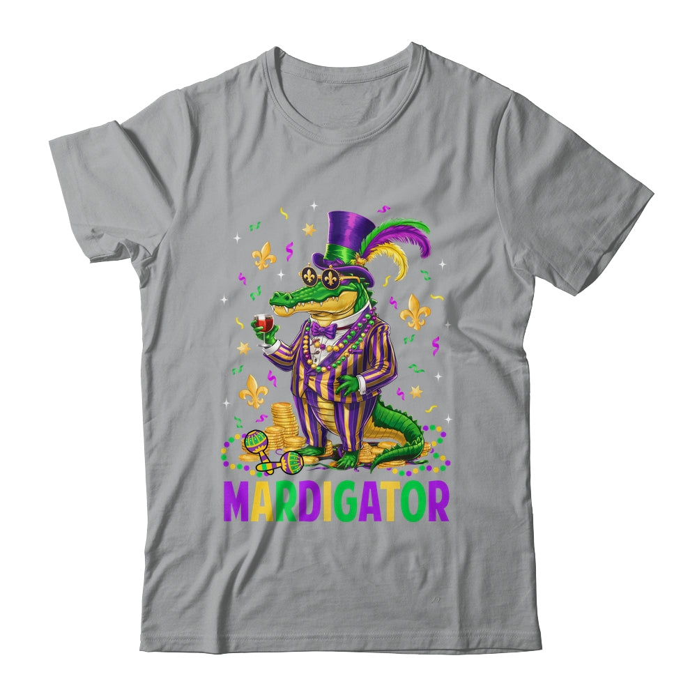Mardigator Mardi Gras Alligator Costume Men Women Mardi Gras Shirt & Hoodie | teecentury