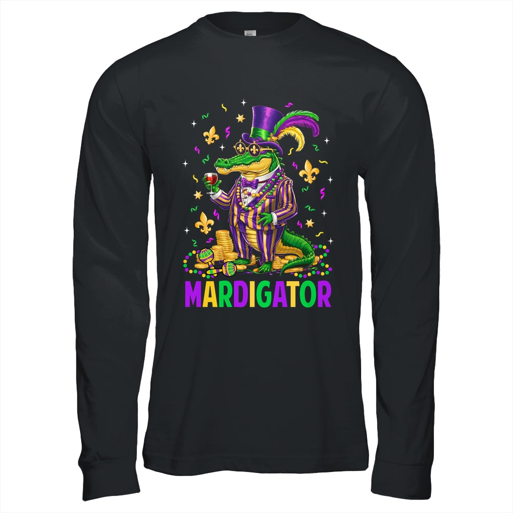 Mardigator Mardi Gras Alligator Costume Men Women Mardi Gras Shirt & Hoodie | teecentury