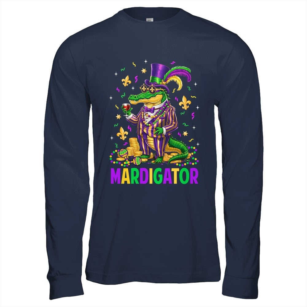 Mardigator Mardi Gras Alligator Costume Men Women Mardi Gras Shirt & Hoodie | teecentury