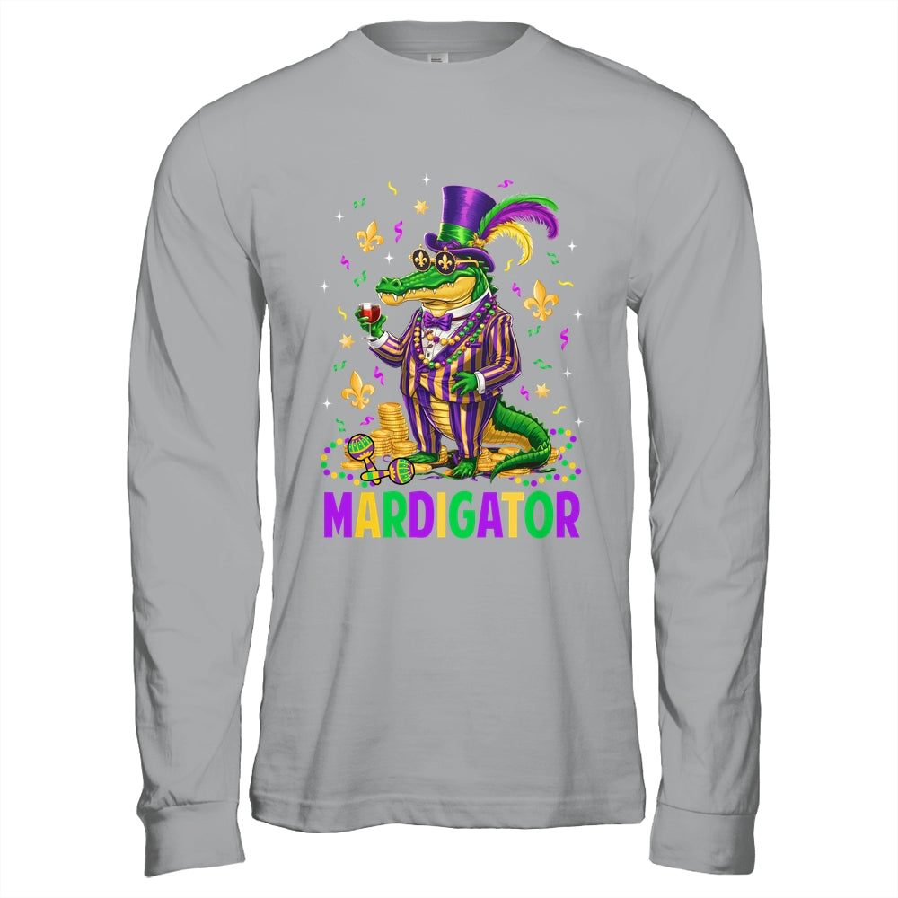 Mardigator Mardi Gras Alligator Costume Men Women Mardi Gras Shirt & Hoodie | teecentury