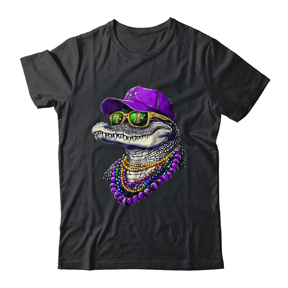 Mardigator Mardi Gras Alligator Costume Men Women Party 2025 Shirt & Hoodie | teecentury