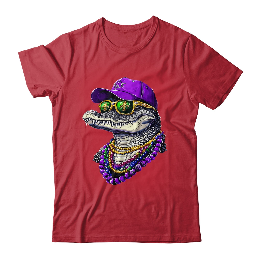Mardigator Mardi Gras Alligator Costume Men Women Party 2025 Shirt & Hoodie | teecentury