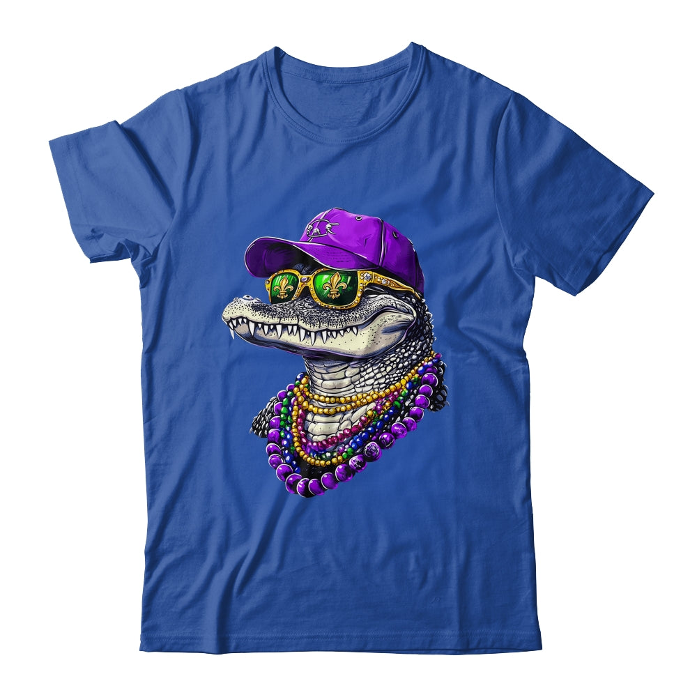 Mardigator Mardi Gras Alligator Costume Men Women Party 2025 Shirt & Hoodie | teecentury