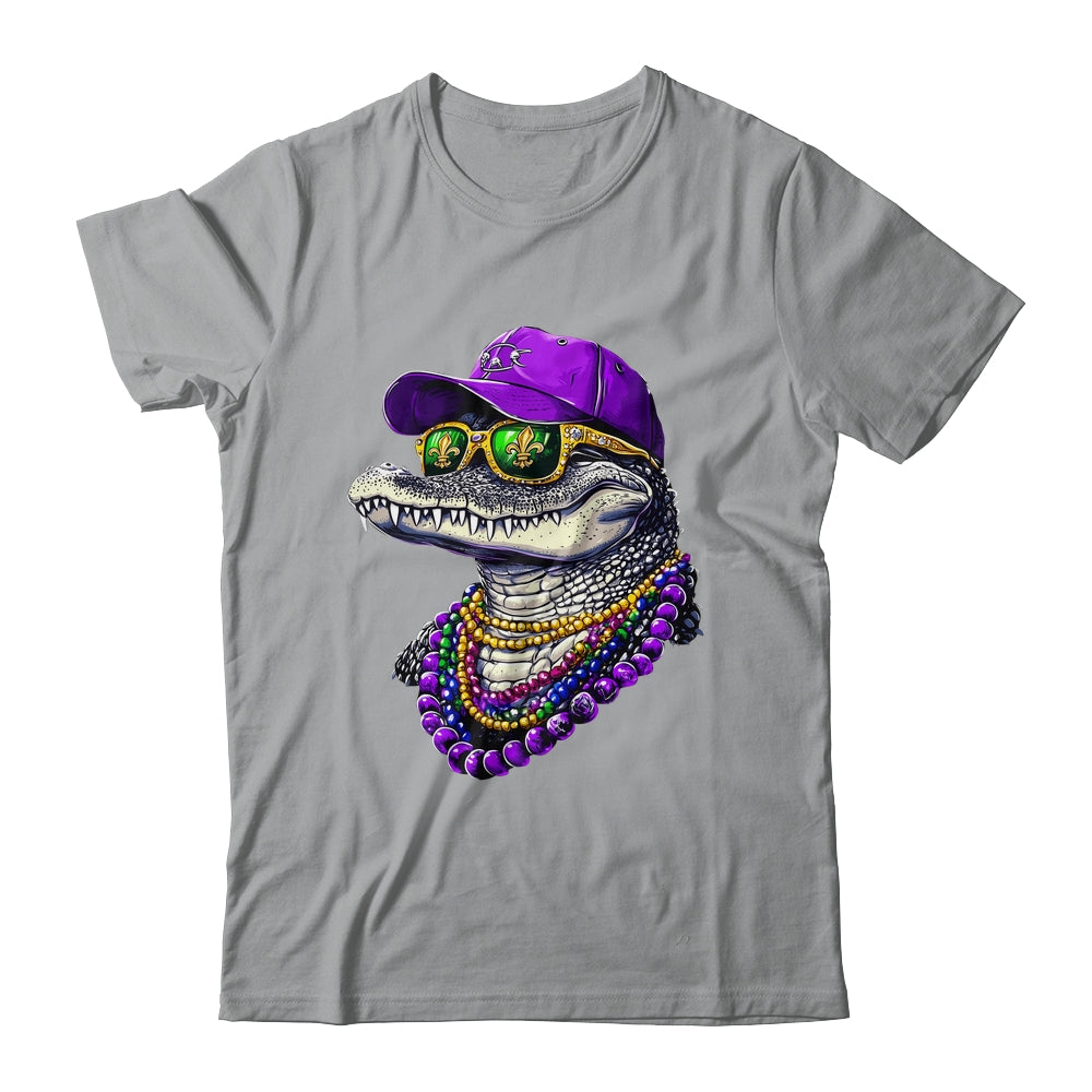 Mardigator Mardi Gras Alligator Costume Men Women Party 2025 Shirt & Hoodie | teecentury