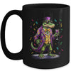 Mardigator Mardi Gras Alligator Costume Men Women Party Mug | teecentury