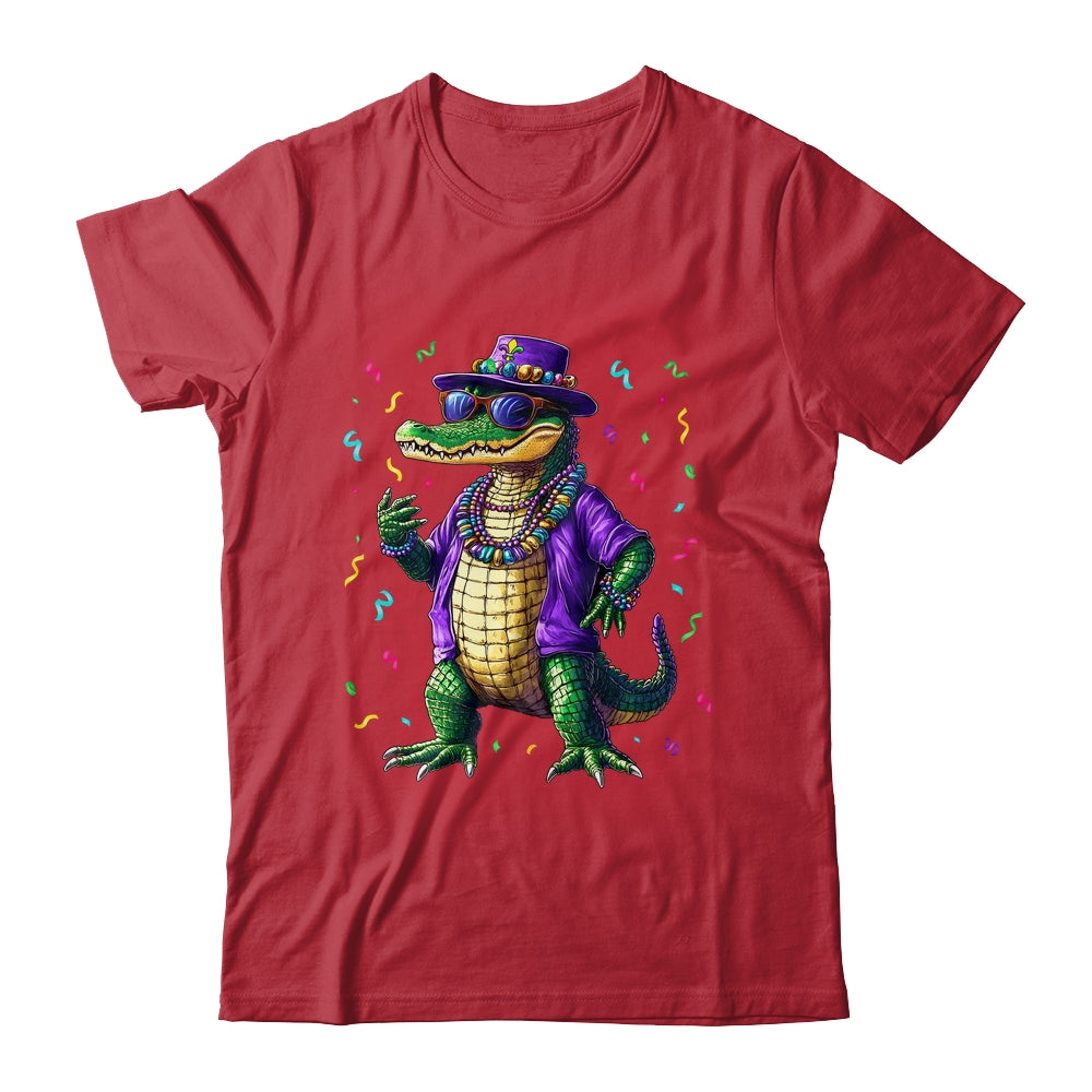Mardigator Mardi Gras Alligator Men Women Mardi Gras Men Shirt & Hoodie | teecentury