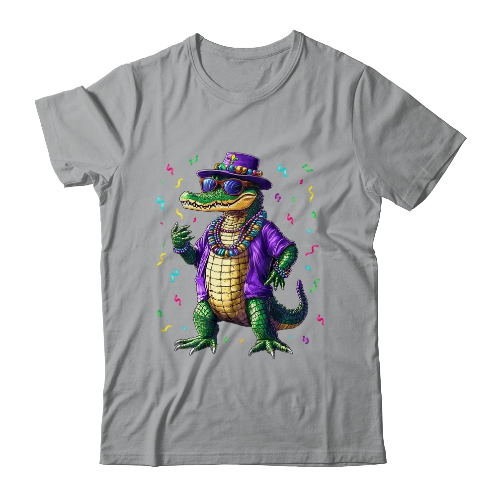 Mardigator Mardi Gras Alligator Men Women Mardi Gras Men Shirt & Hoodie | teecentury