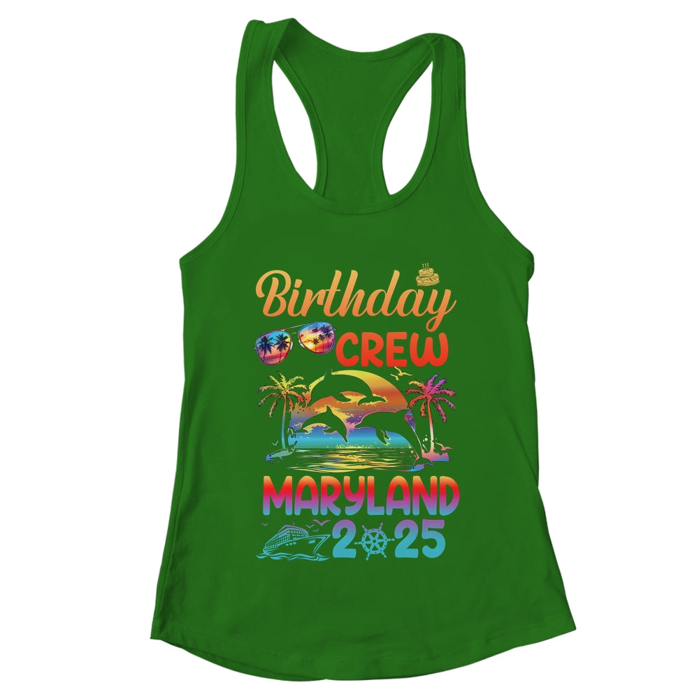 Maryland Birthday Trip Vacation 2025 Matching Group Shirt & Tank Top | teecentury