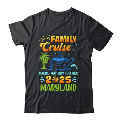 Maryland Cruise 2025 Family Friends Group Vacation Matching Shirt & Tank Top | teecentury