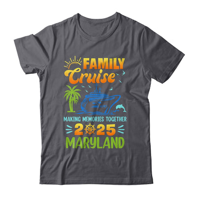 Maryland Cruise 2025 Family Friends Group Vacation Matching Shirt & Tank Top | teecentury