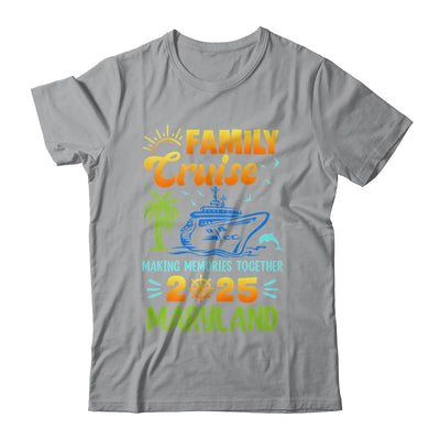 Maryland Cruise 2025 Family Friends Group Vacation Matching Shirt & Tank Top | teecentury