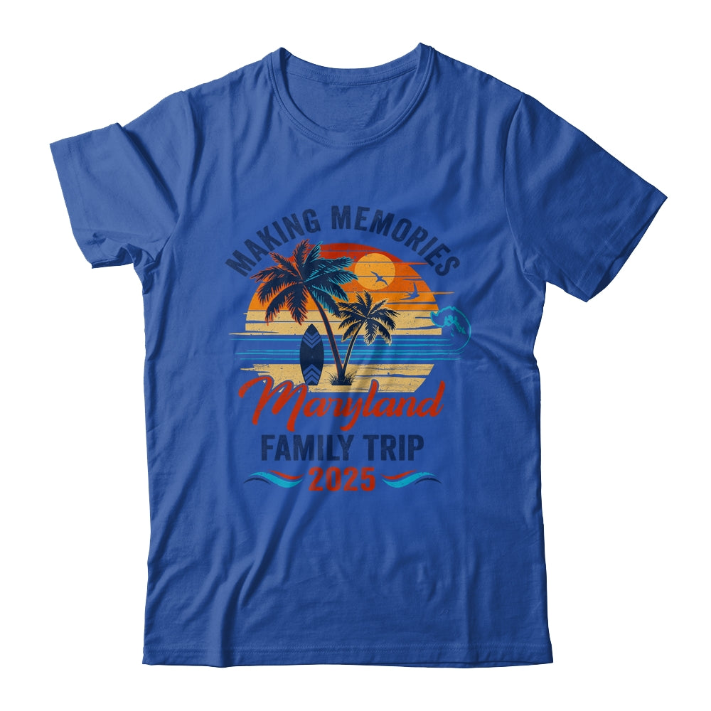 Maryland Family Vacation 2025 Making Memories Together Trip Shirt & Tank Top | teecentury