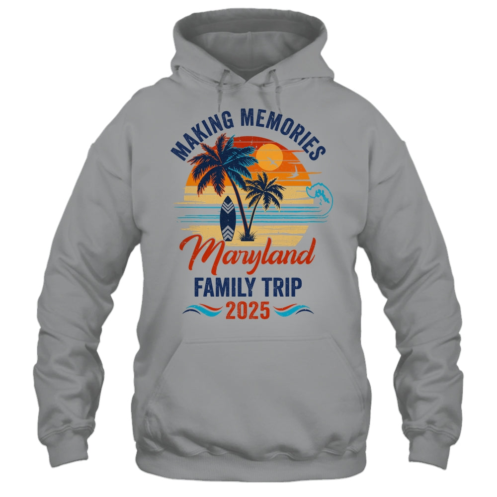 Maryland Family Vacation 2025 Making Memories Together Trip Shirt & Tank Top | teecentury
