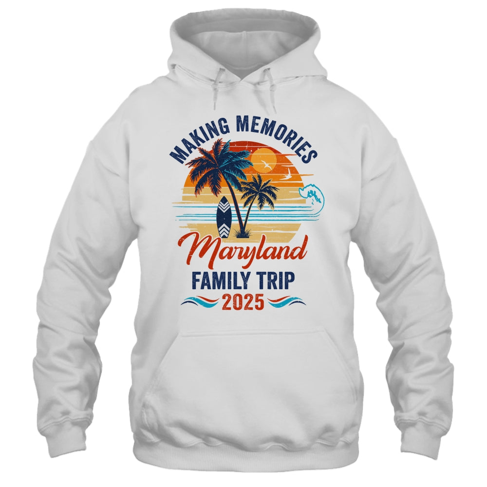 Maryland Family Vacation 2025 Making Memories Together Trip Shirt & Tank Top | teecentury