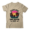 Maryland Family Vacation 2025 Matching Outfits Beach Summer Shirt & Hoodie | teecentury